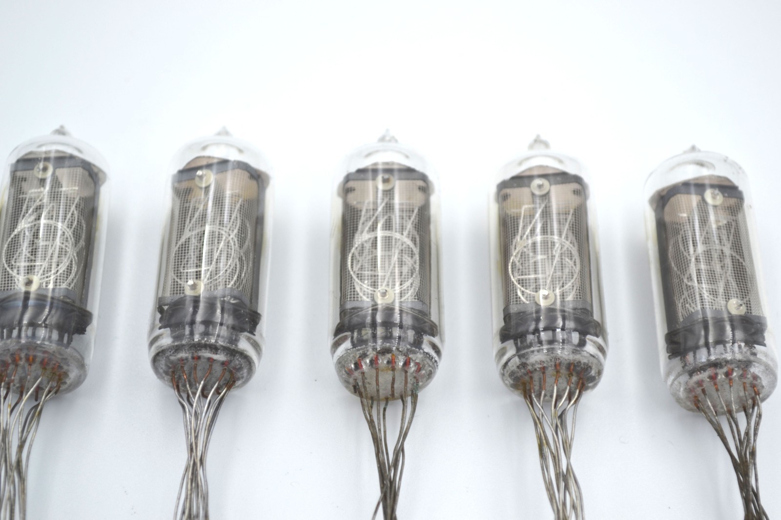Rare!!! IN-8-2 6PCS Small Fine Grid Used Nixie Tubes IN8 IN-8 IN8-2 - Image 2