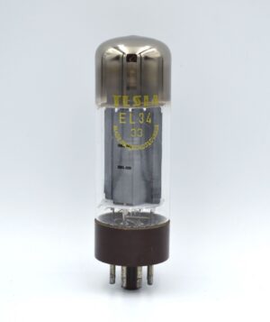 EL34 TESLA Gold Label Output Tetrode used tube 6CA7