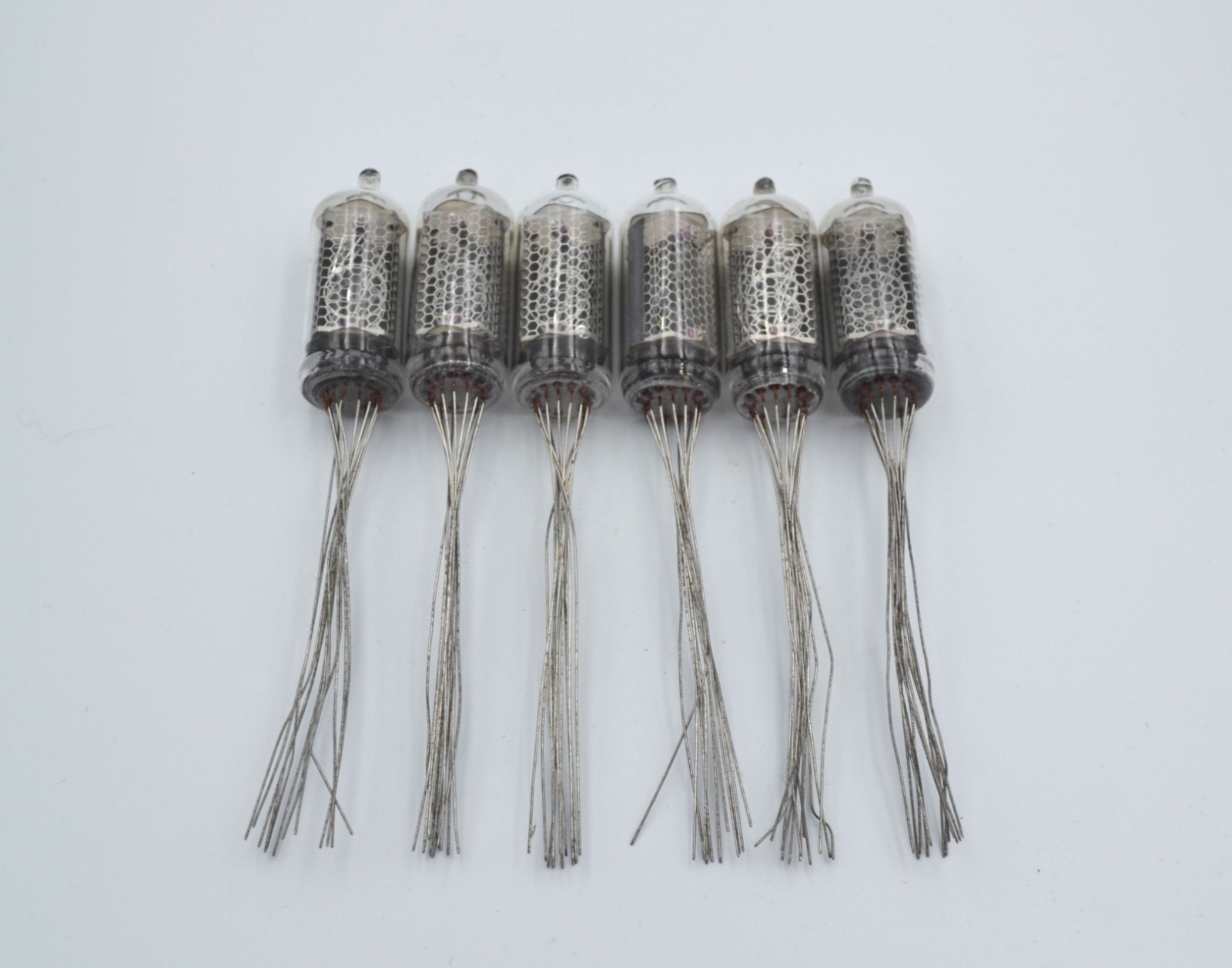 IN-8-2 6PCS New Same Date Nixie Tubes NOS NIB IN8 IN-8 IN8-2