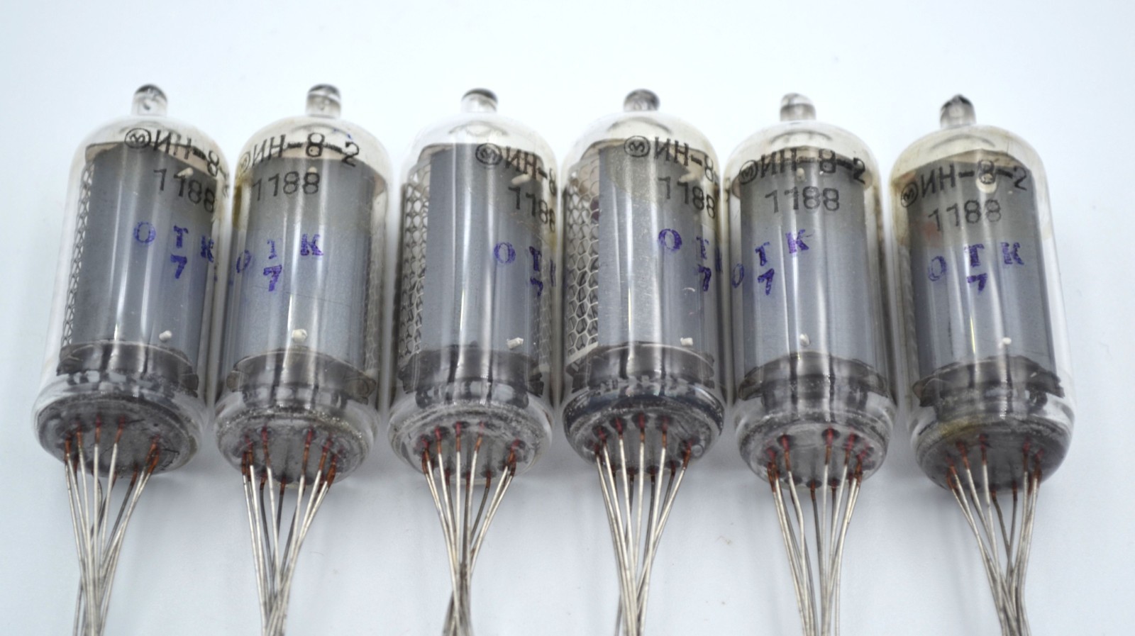 IN-8-2 6PCS New Same Date Nixie Tubes NOS NIB IN8 IN-8 IN8-2 - Image 4