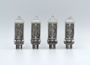 IN-8 4PCS New Same Date Nixie Tubes NOS NIB IN8 IN-8 IN8