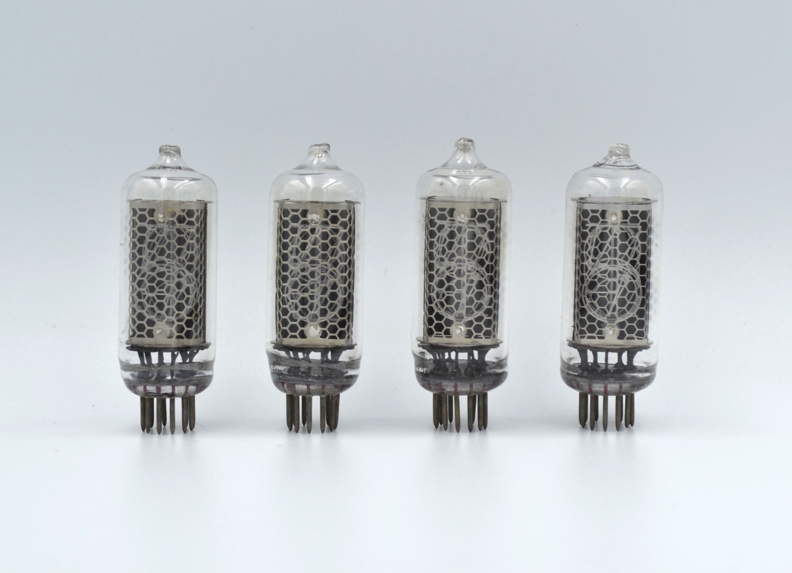 IN-8 4PCS New Same Date Nixie Tubes NOS NIB IN8 IN-8 IN8