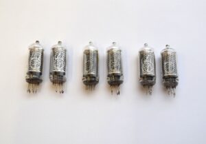 IN-8-2 6PCS Short Pins NIXIE TUBES 100% GARANTY WORKING IN8 IN-8 IN8-2