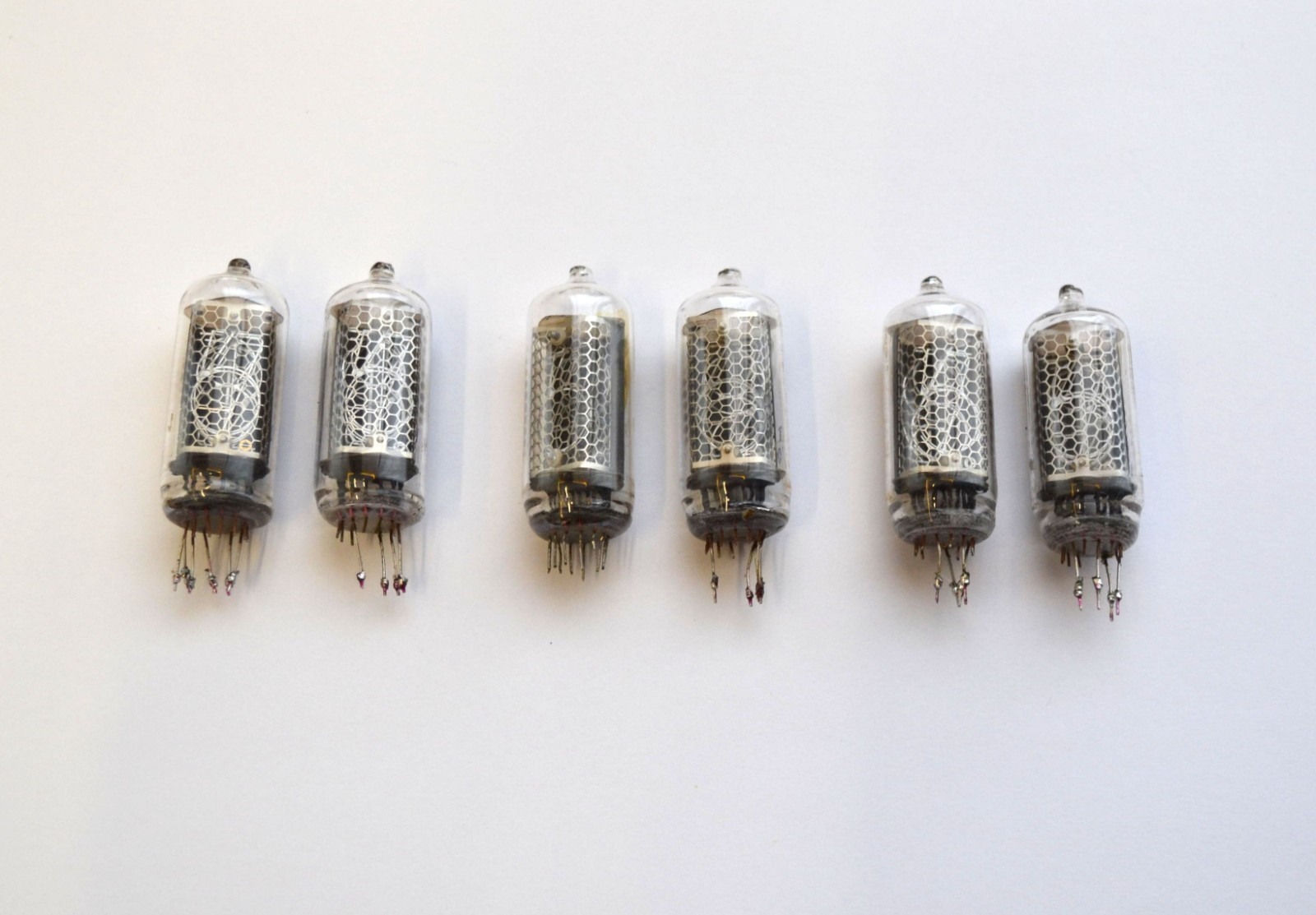 IN-8-2 6PCS Short Pins NIXIE TUBES 100% GARANTY WORKING IN8 IN-8 IN8-2