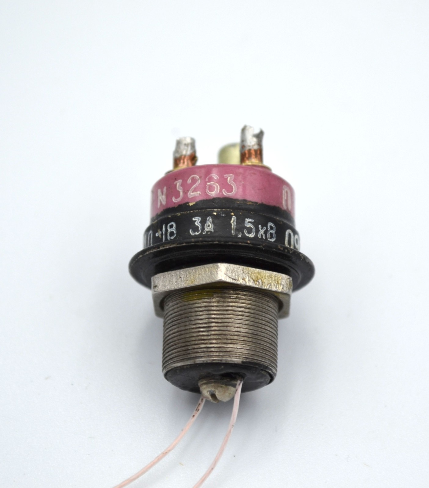 Military SPDT Vacuum Antenna Relay P1D-1V 3A 1.5kV, 76MHz , 26VDC VHC-3 VHC-1 - Image 4
