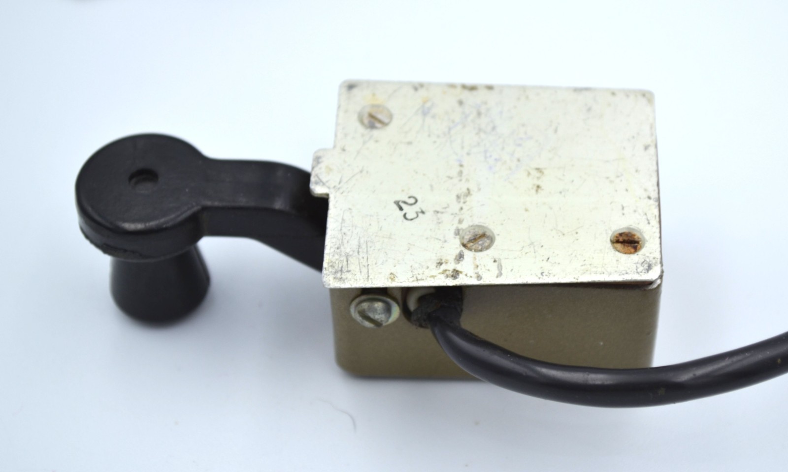 Vintage Small Military USSR Telegraph Morse Key Soviet HAM Radio - Image 5