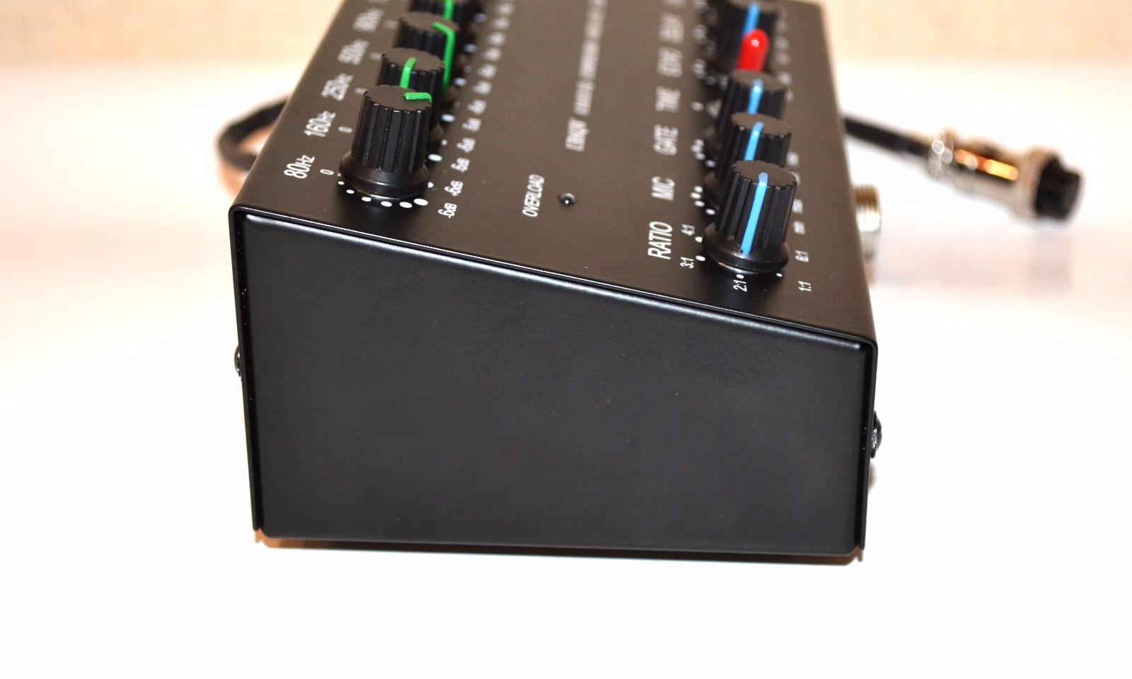 8 Band Sound Equalizer NOISE GATE Echo Compressor to ICOM Radio 8 pin mic - Image 3
