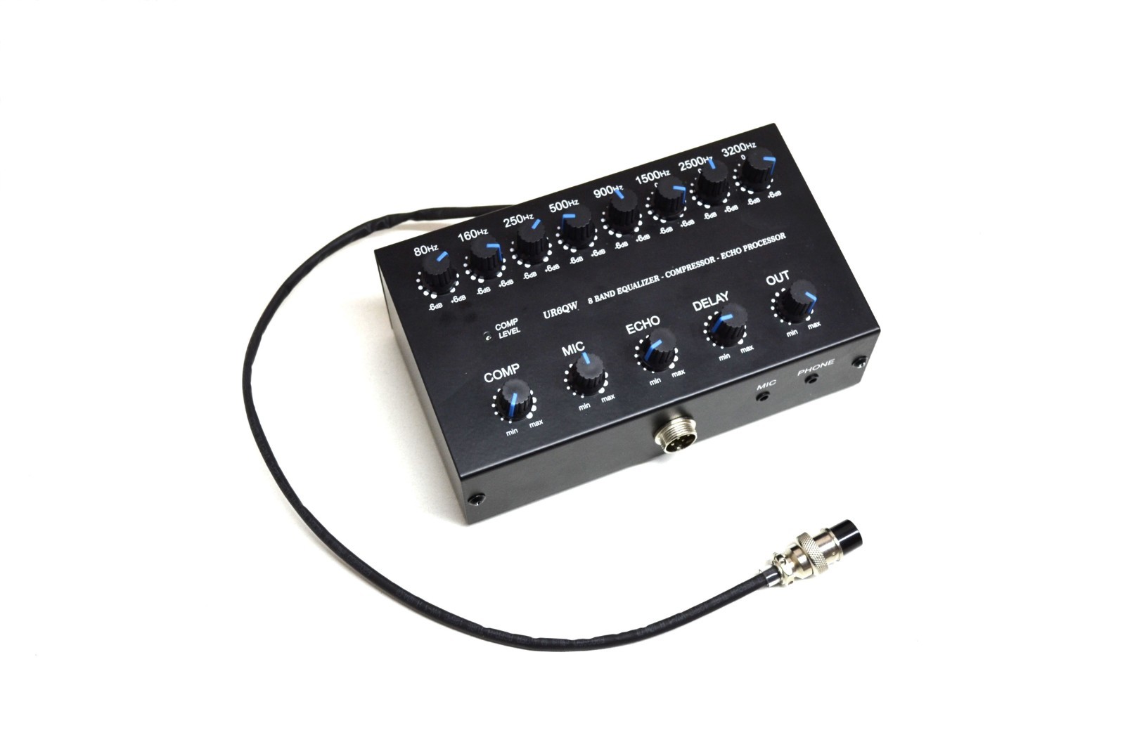 EQ for IC-7300 IC-7610 8 Band Sound Equalizer Compressor for ICOM IC7300 IC7610