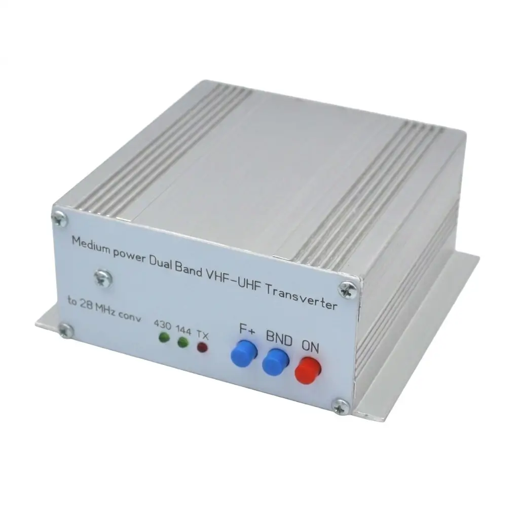 to 28mhz for HF radios Highly Stable Transverter VHF UHF 12W