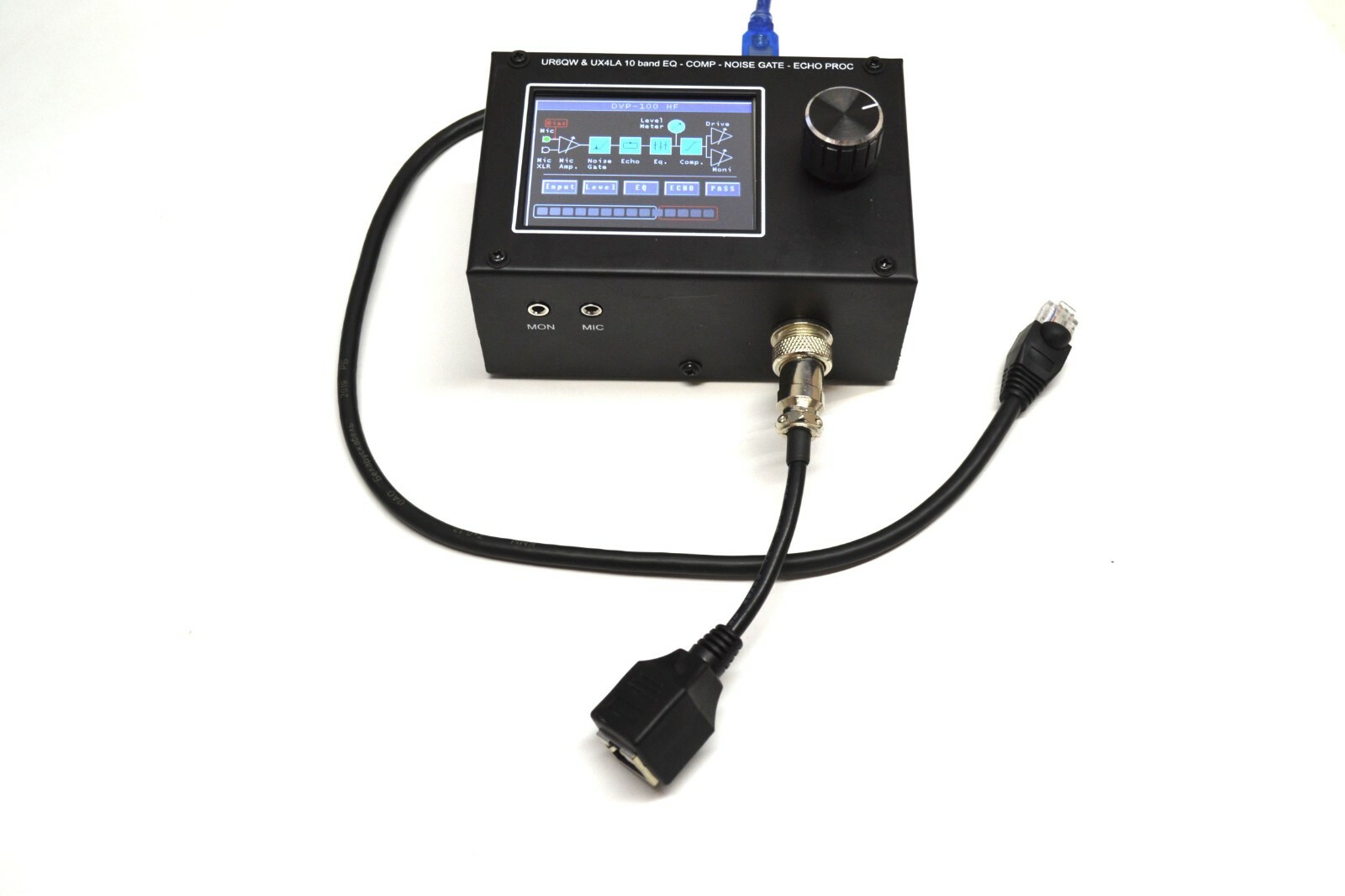 10 Band Full Digital Sound EQ for YAESU RJ-45 radio Noise Gate XLR FT- FTDX - Image 2
