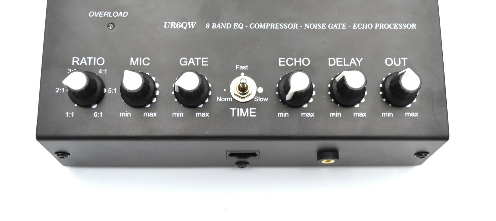 XLR 8 Band YAESU Sound Equalizer NOISE GATE Echo Compressor Radio RJ-45 FT-710 - Image 5