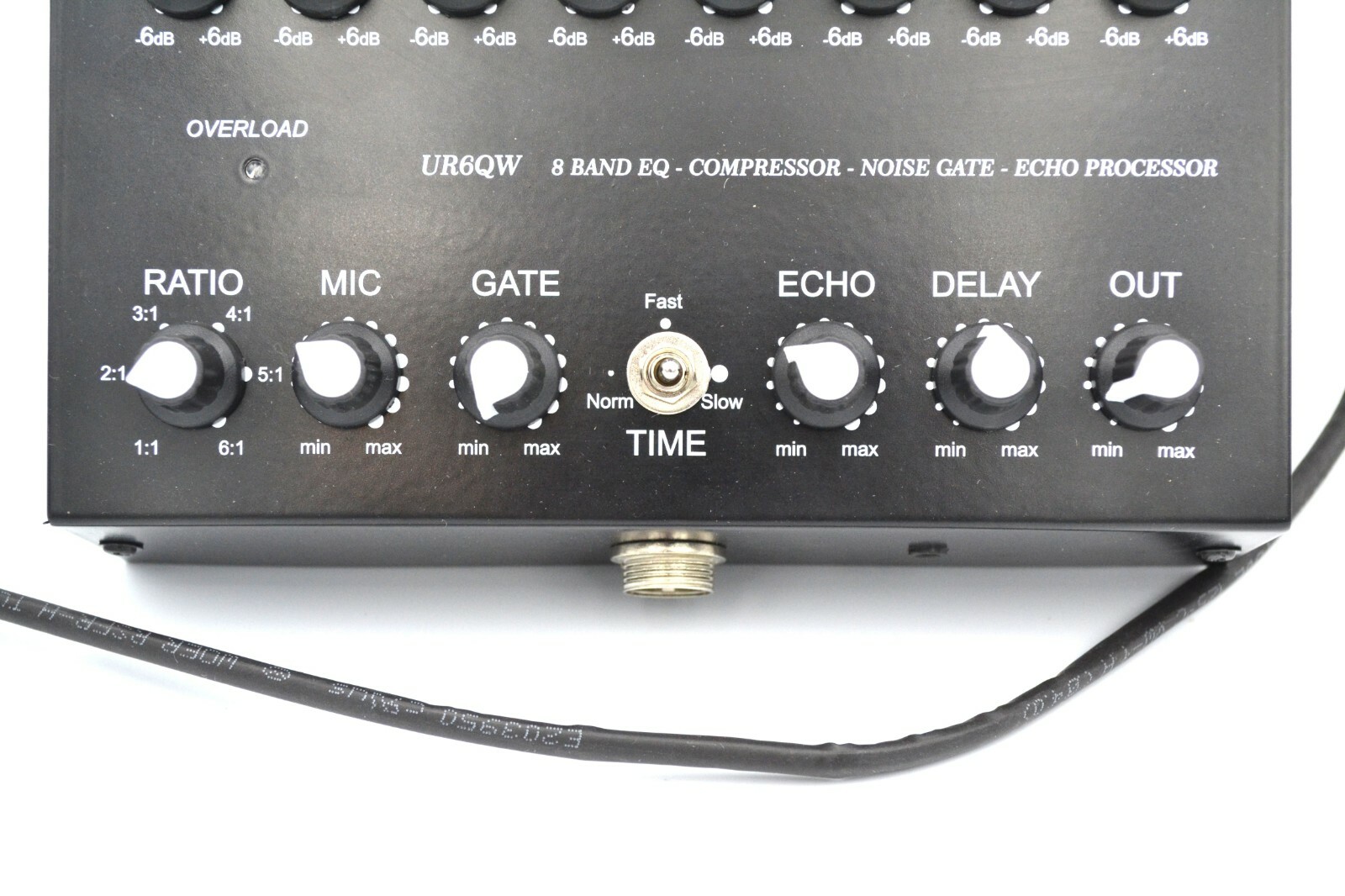 President LincolnII Jackson George CB radio XLR Microphone EQ Noise Gate 6pin - Image 3